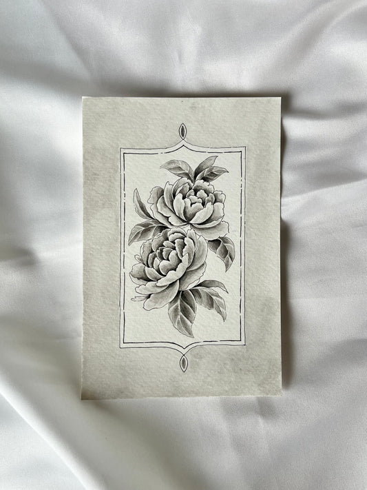 Peonies - Original